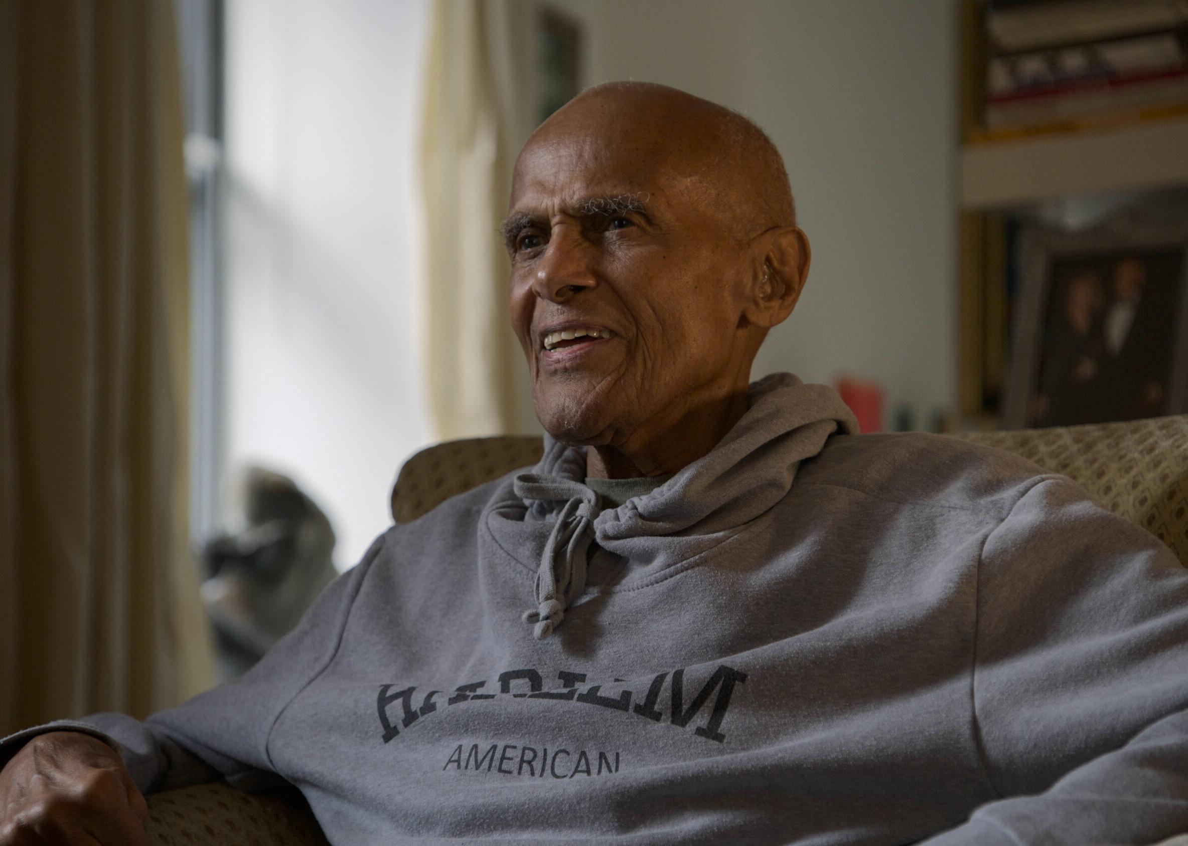 Harry Belafonte in the documentary “Is That Black Enough for You?!?”Credit...