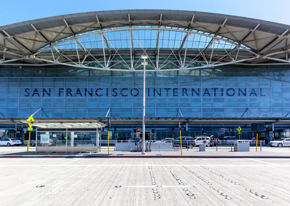 Exterior view of San Francisco International Airport