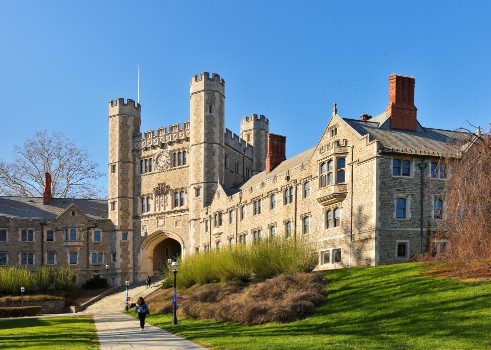 Princeton University on a sunny afternoon