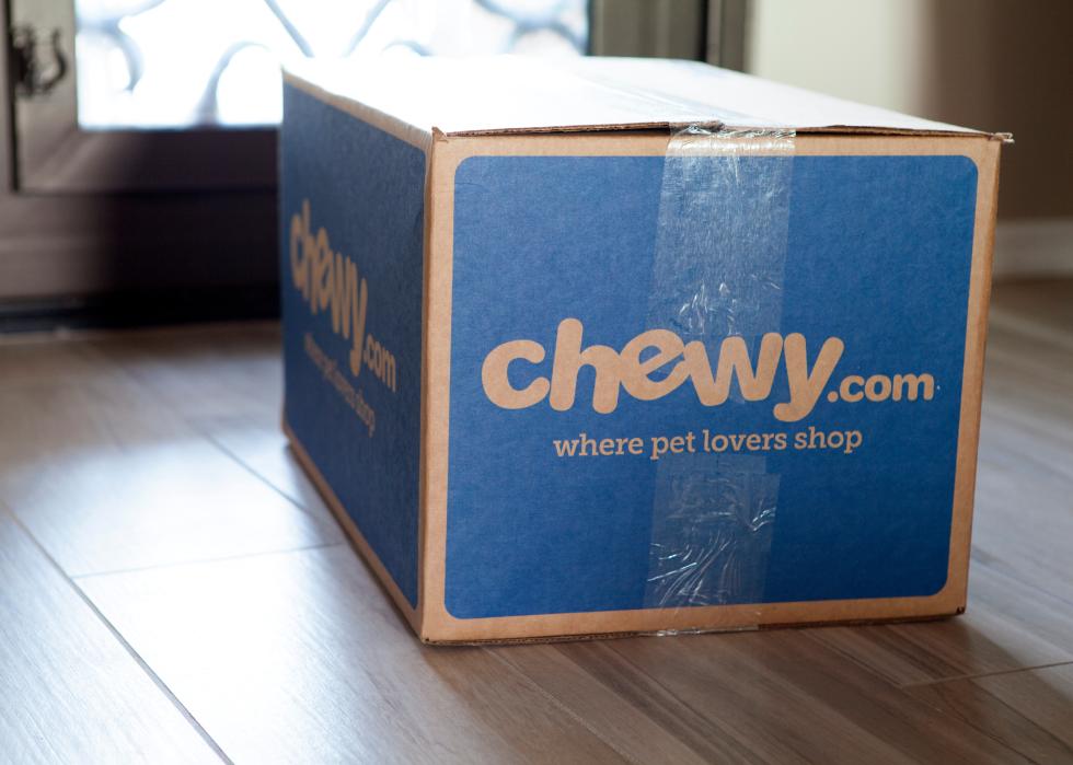 Chewy.com delivery box