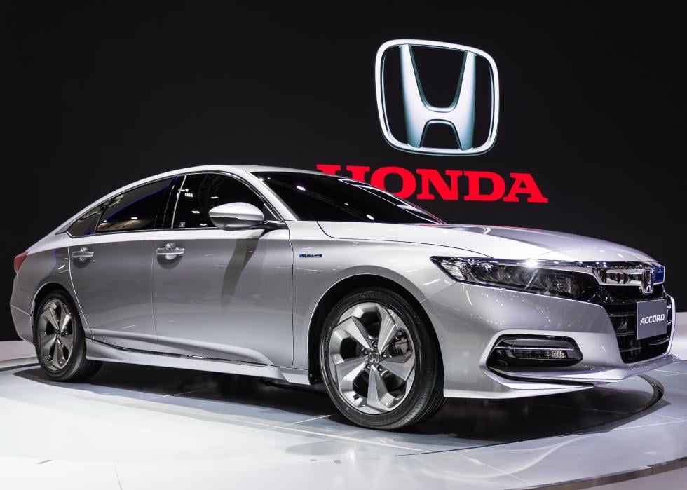 Honda Accord 2019 on display.