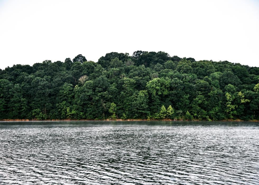 Petoka Lake in Hoosier National Forest.