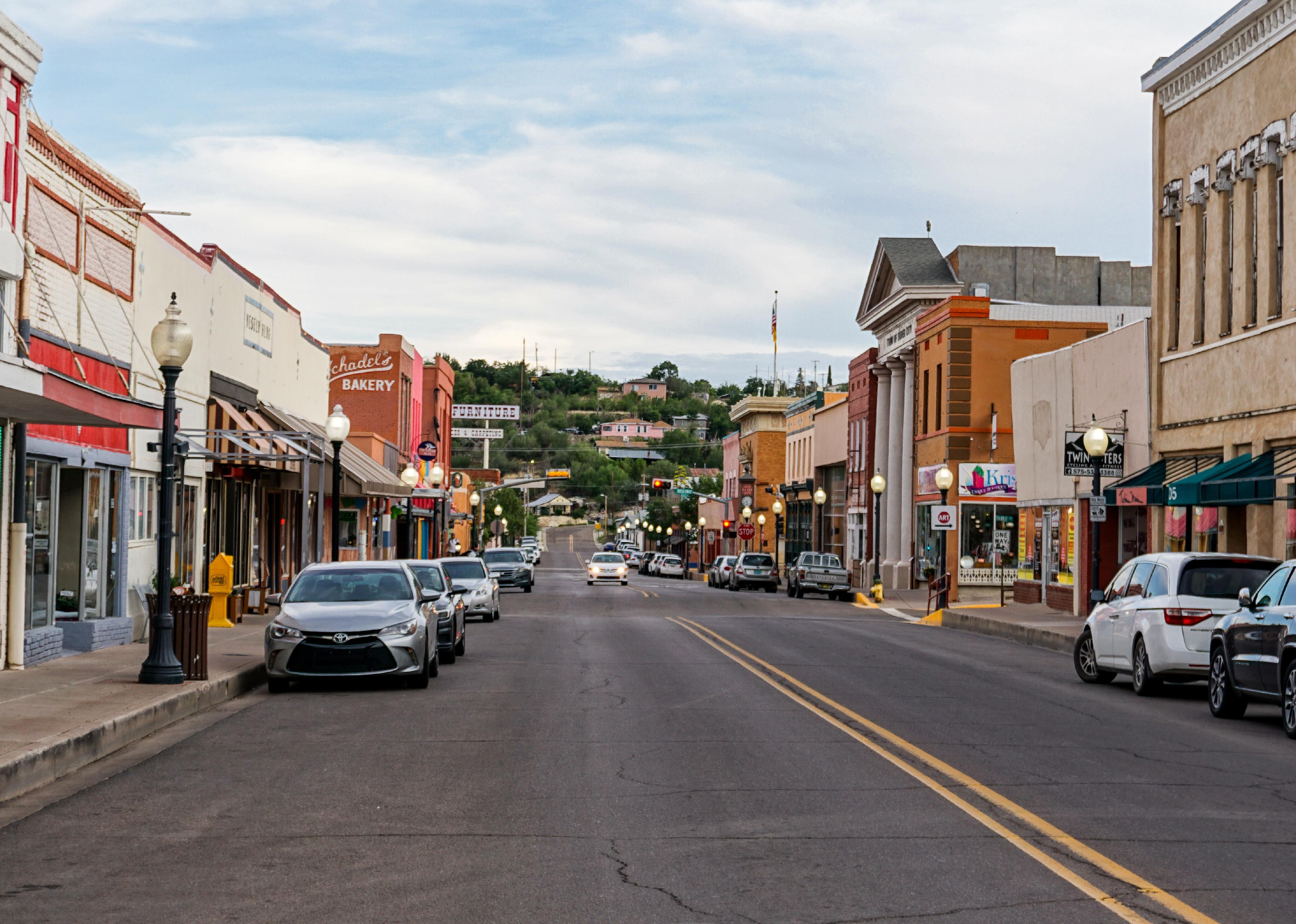 Bullard Street in downtown Silver City.