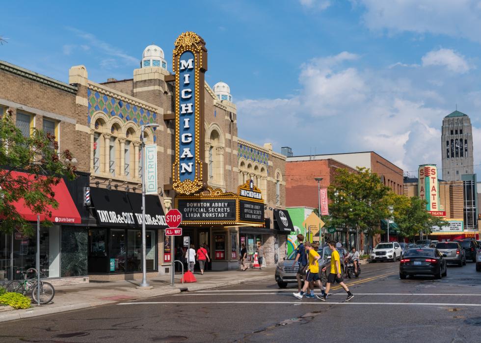 Historic Michigan Theater in Downtown, Ann Arbor