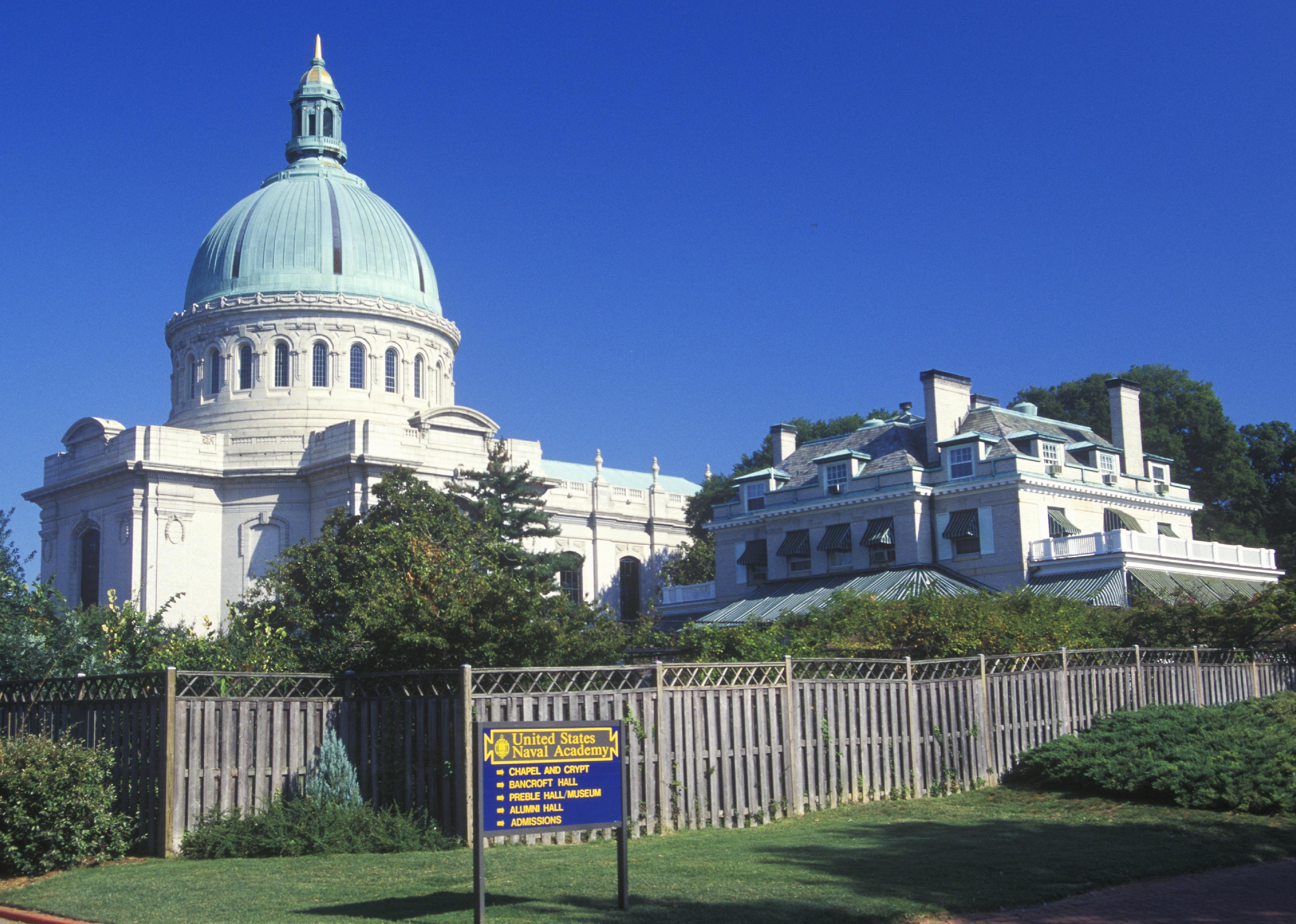 Chapel at the United States Naval Academy.