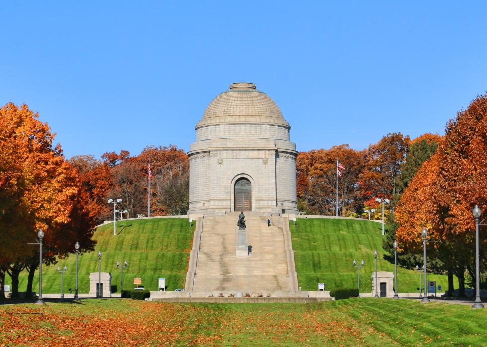 The McKinley National Memorial in Canton, Ohio