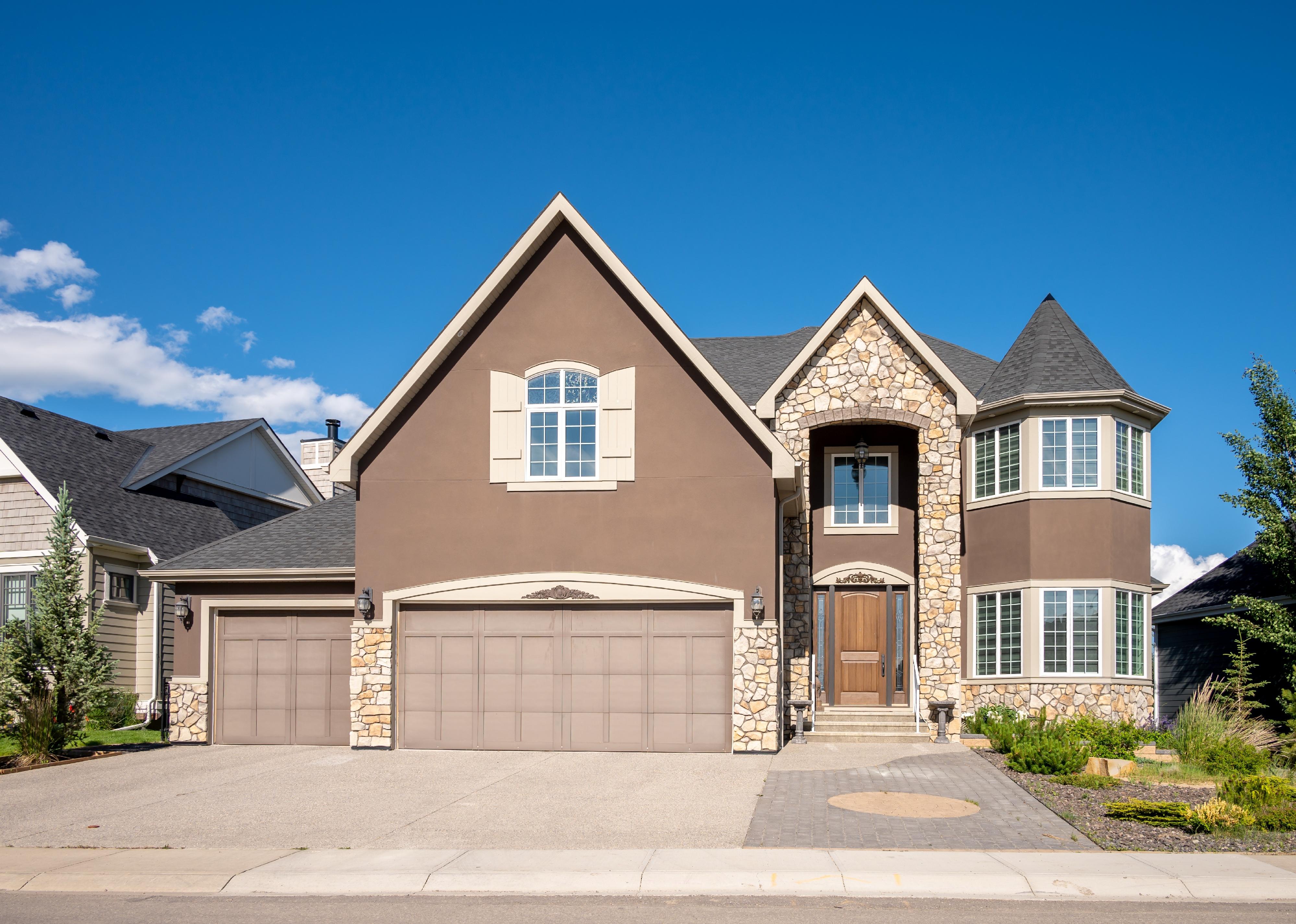 Beautiful suburban home in the suburbs of Calgary, Alberta