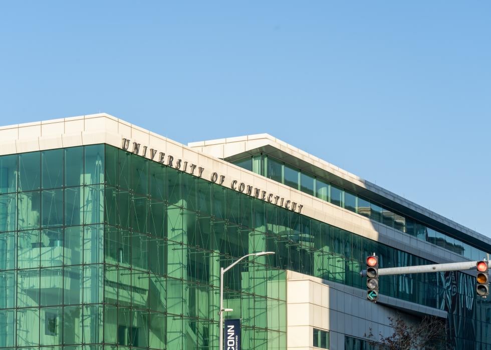 University of Connecticut Stamford campus building.