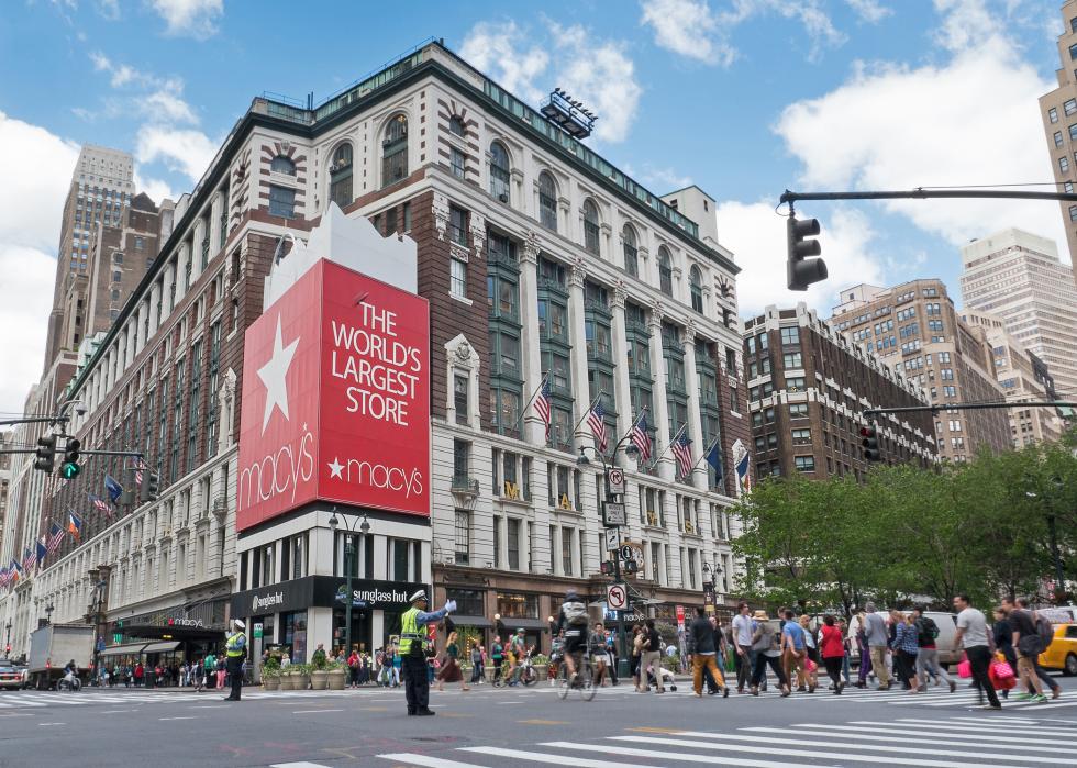 Historic Macy's Herald Square at 34th Street