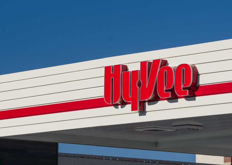 Hy-Vee gas station store exterior