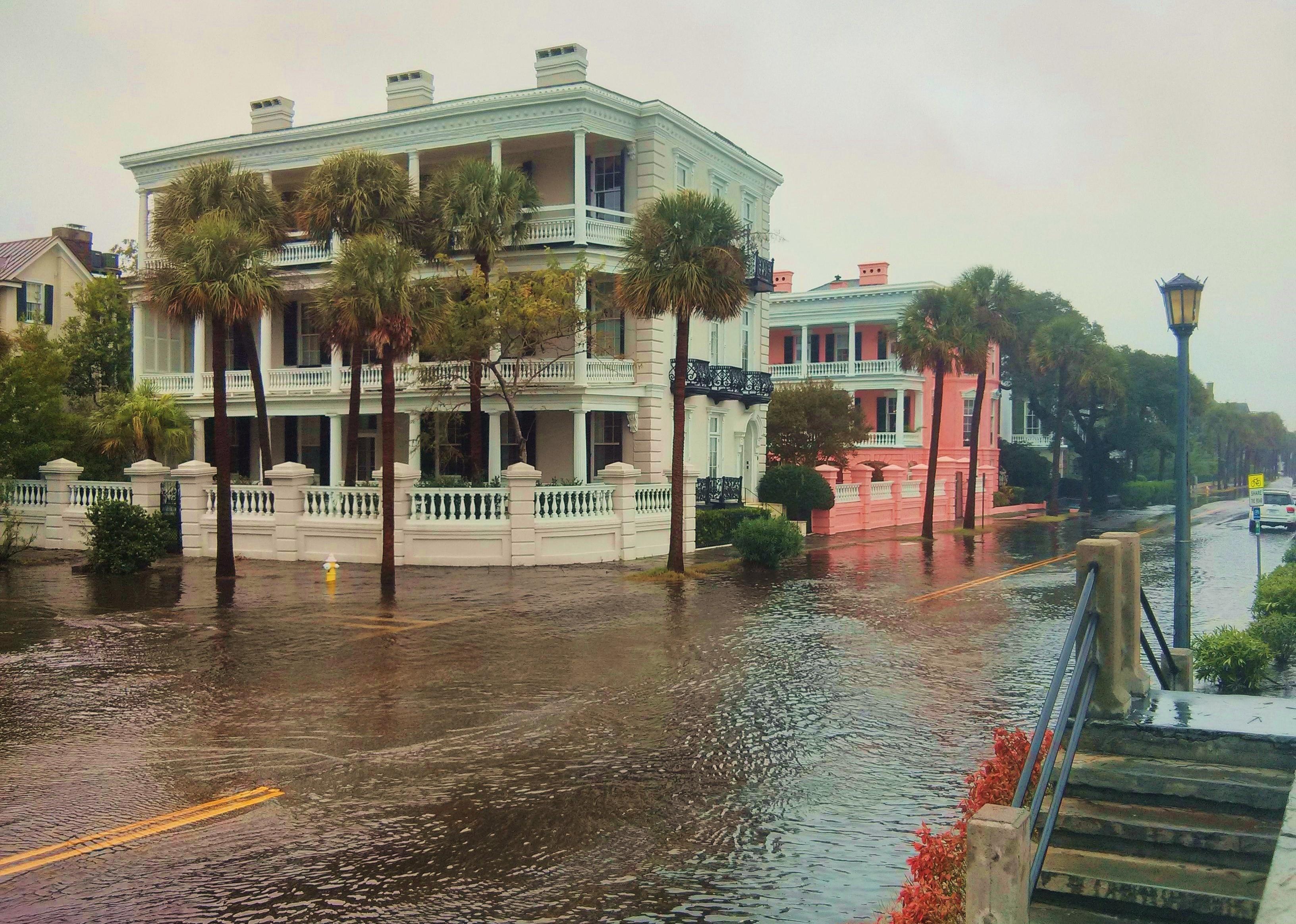 Flooded Charleston.
