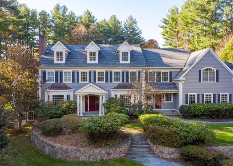 Cities with the most expensive homes in Massachusetts Stacker