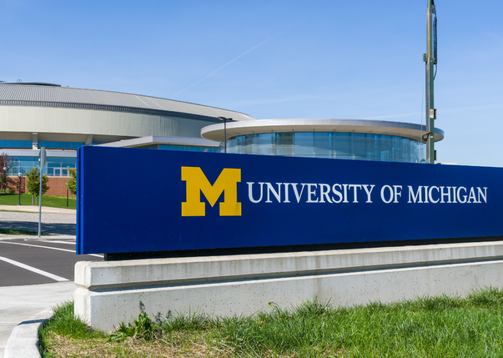 Buildings on University of Michigan Ann Arbor campus