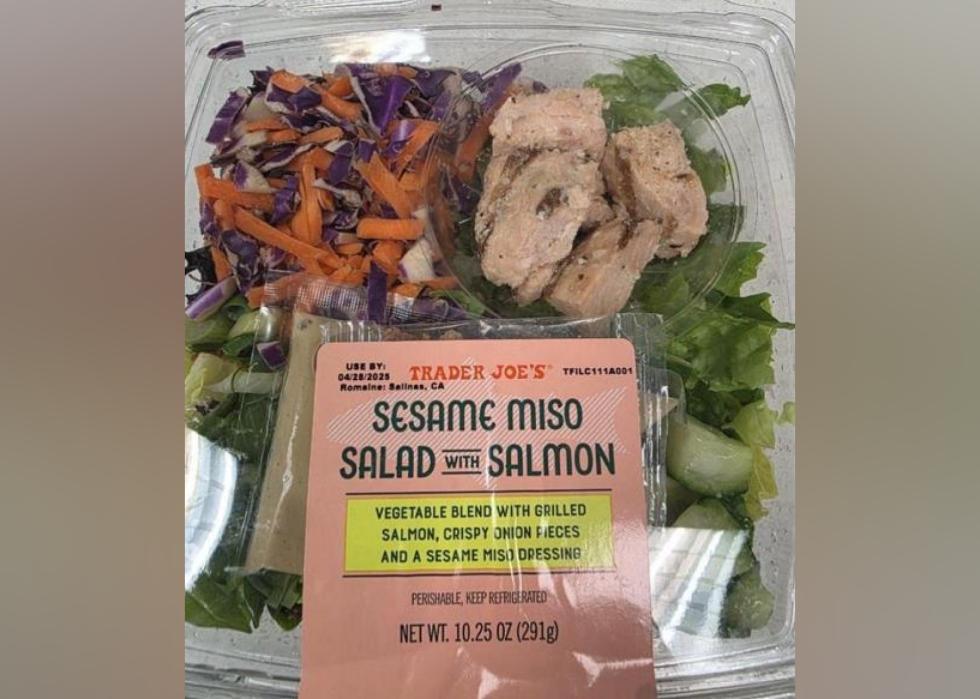 Salmon salad from Trader Joe's.