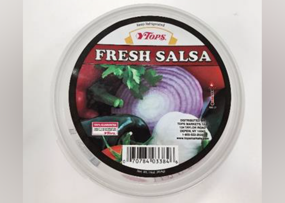 Fresh salsa container