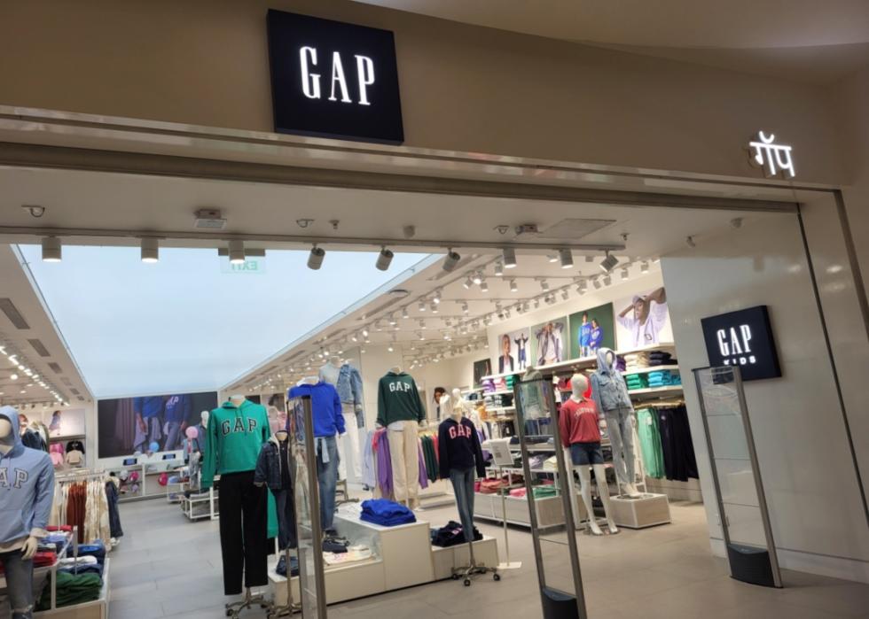 A Gap store.