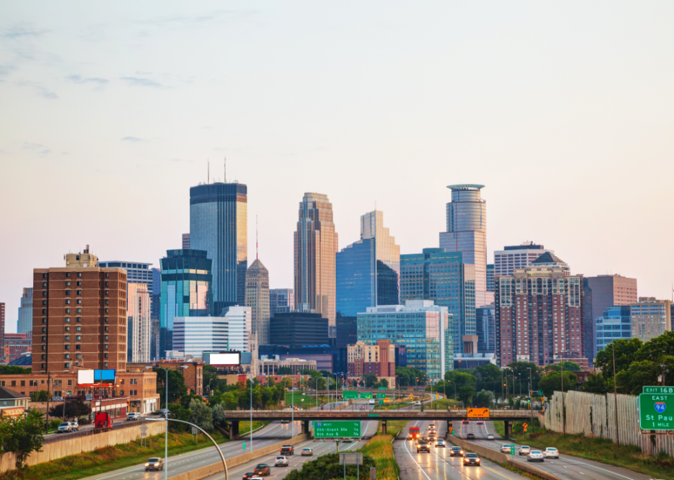 Downtown Minneapolis.