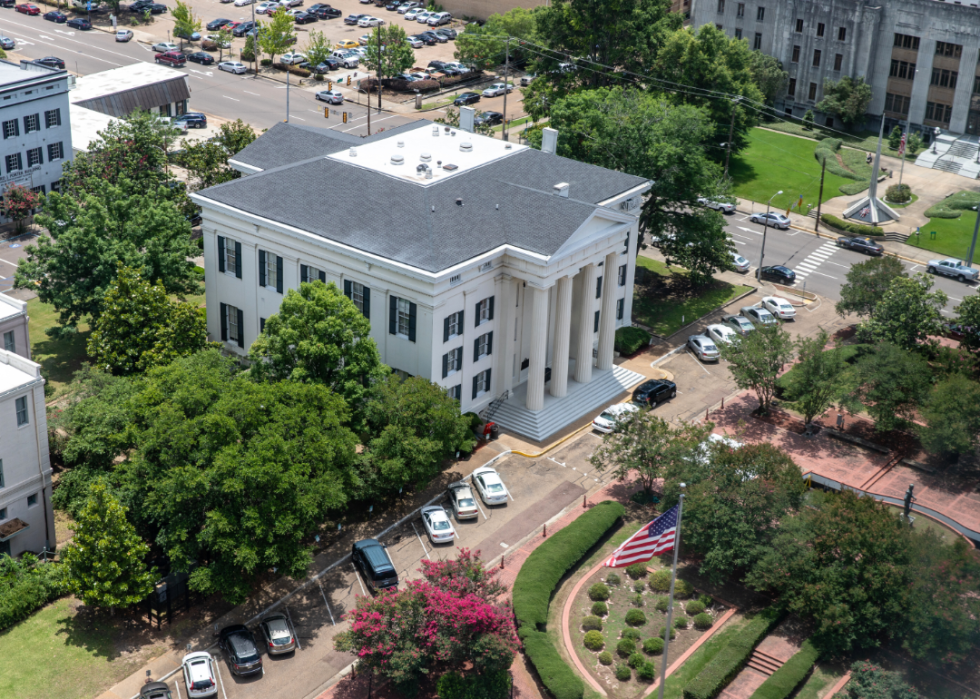 Downtown Jackson.