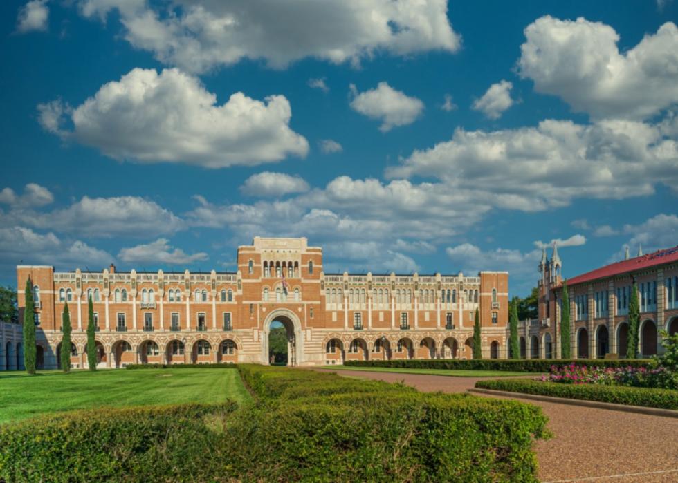Rice University on a sunny day.