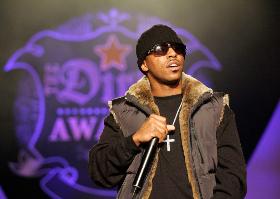 Rocko performing.