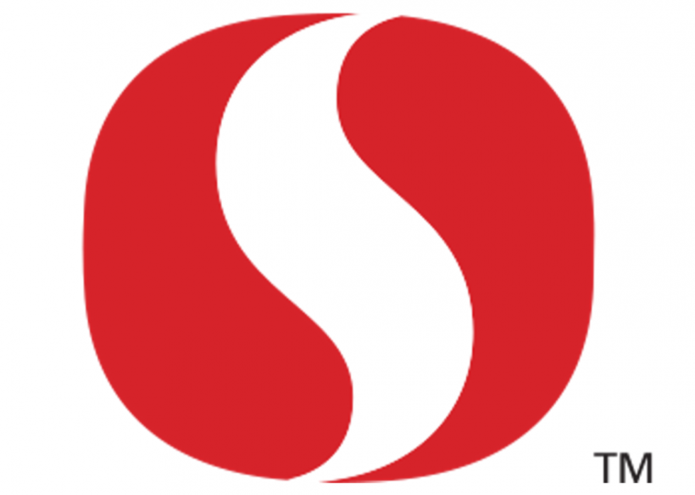 Red-and-white Safeway logo.