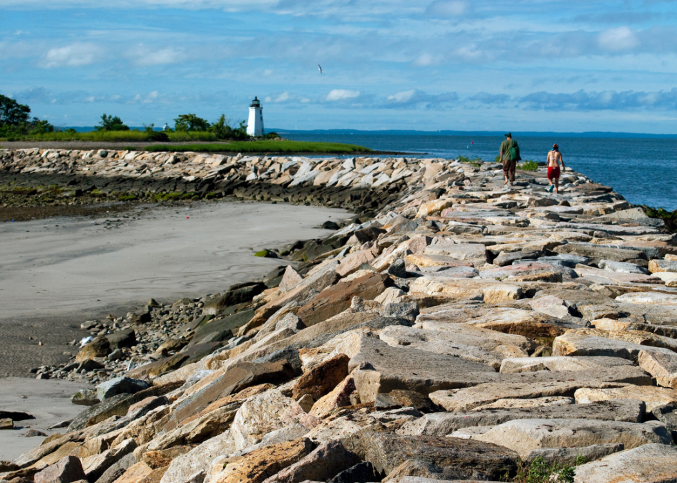 Seaside Park in Bridgeport, Connecticut.