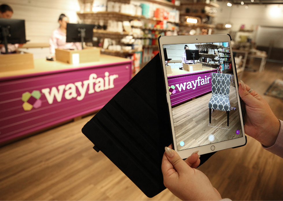 A Wayfair store.