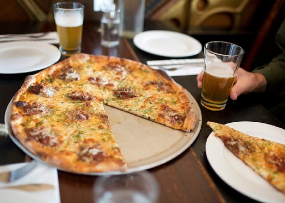 Highestrated pizza restaurants in Portland, Maine, according to