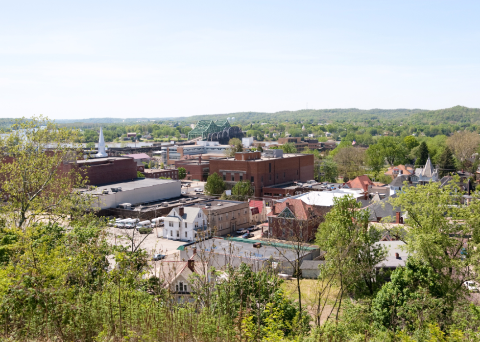 Downtown Parkersburg.